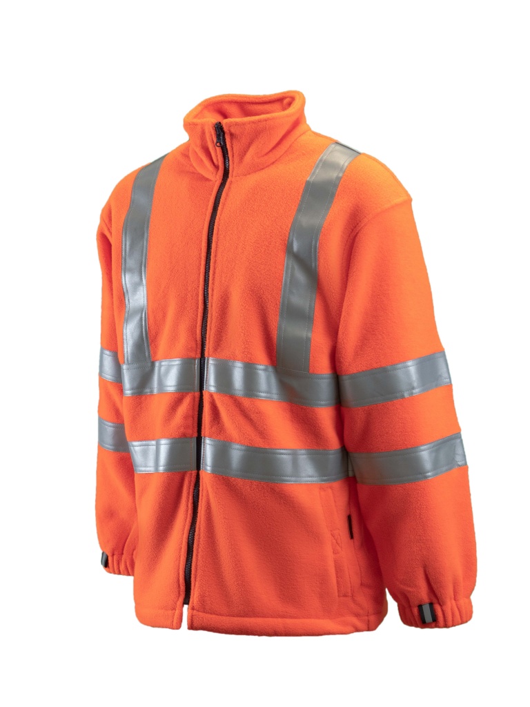 Stormbuster FR Fleece Striping - ROOTS for Safety